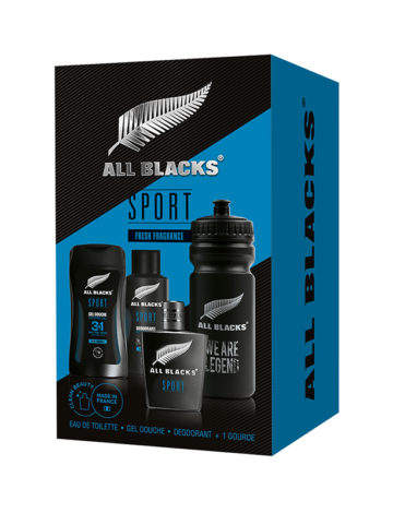 All Blacks Sport – Coffret 4 produits